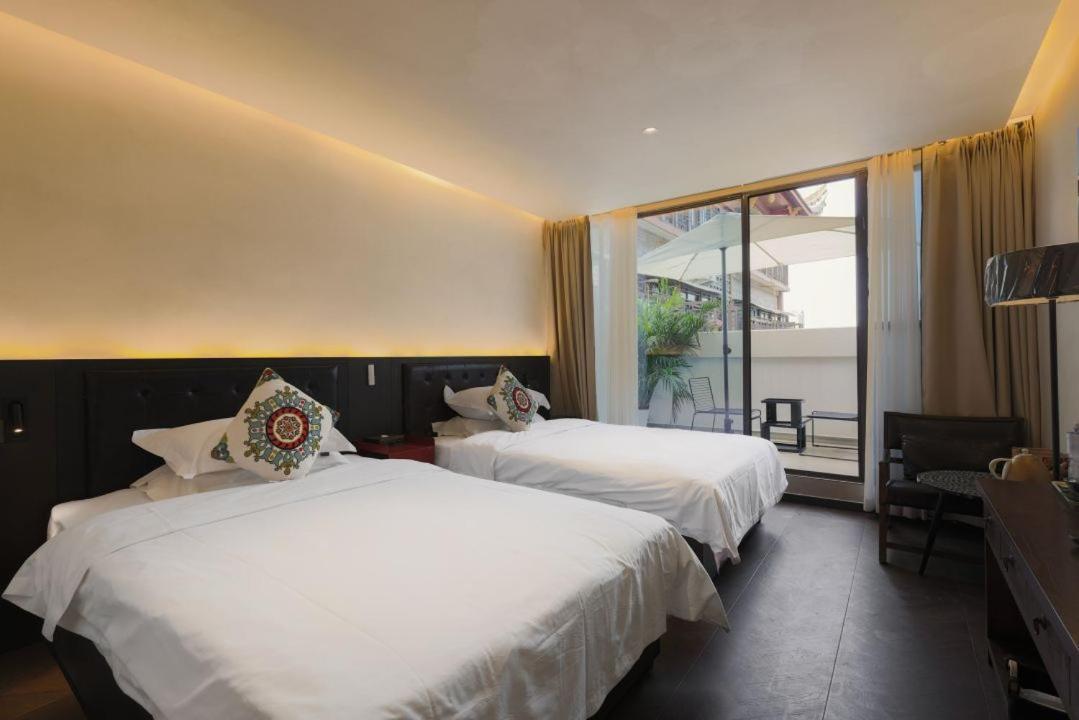 Qintai Tibetan Culture Boutique Hotel Chengdu Zewnętrze zdjęcie